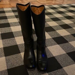 Black Frye Riding Boots